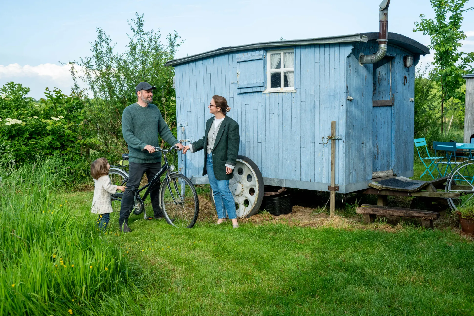 La première cabane…