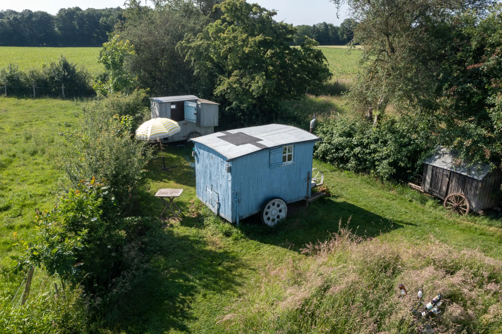 Des cabanes pour déconnecter…